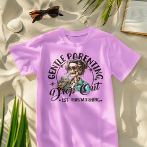 Gentle Parenting Drop Out PNG