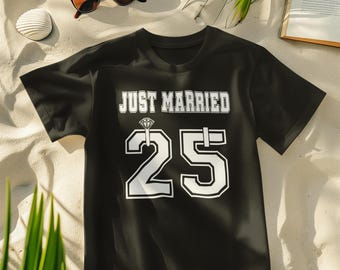 Just Married "25" PNG
