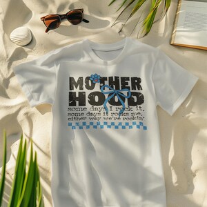 Rockin&#39; Motherhood (Blue) PNG