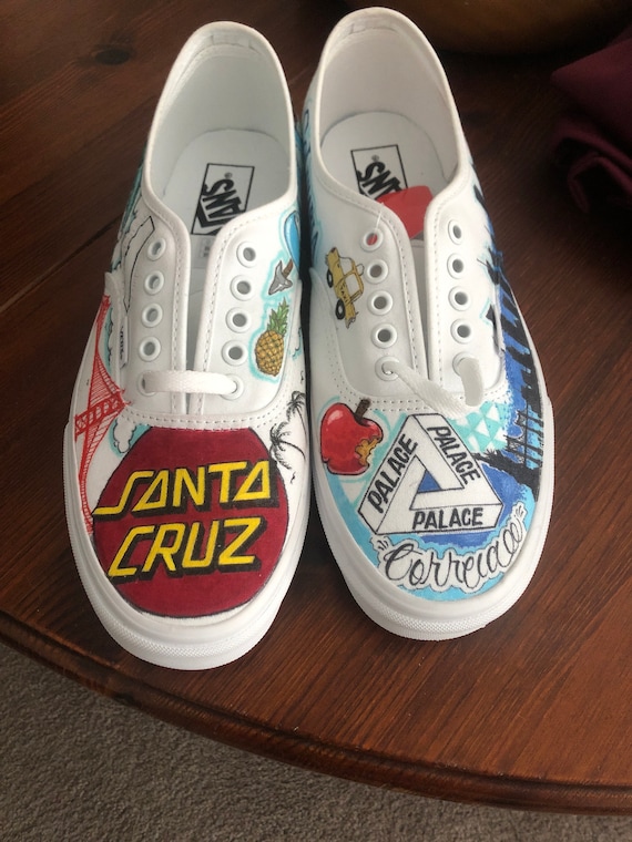 vans sneakers custom