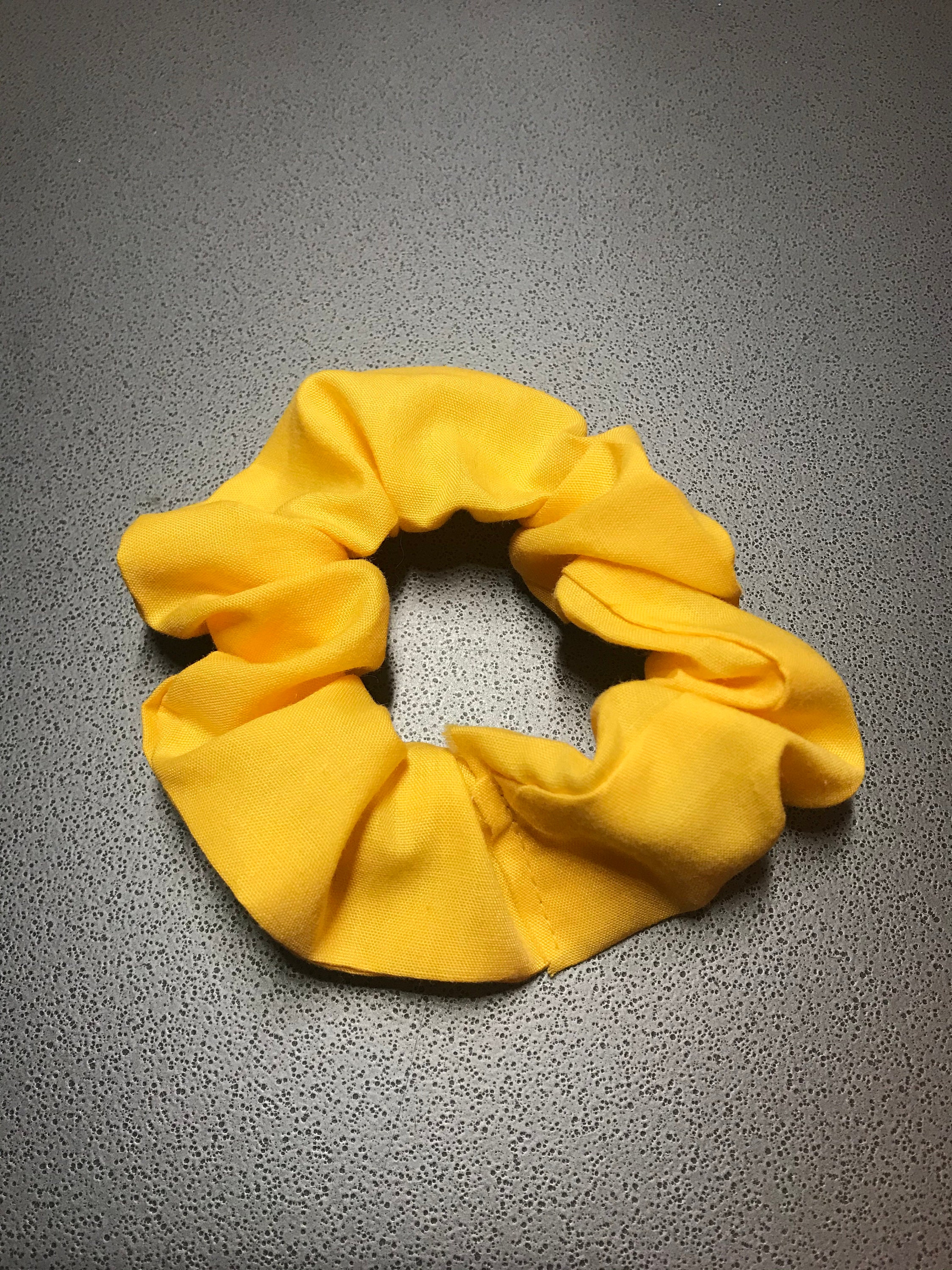 Yellow Scrunchie Etsy