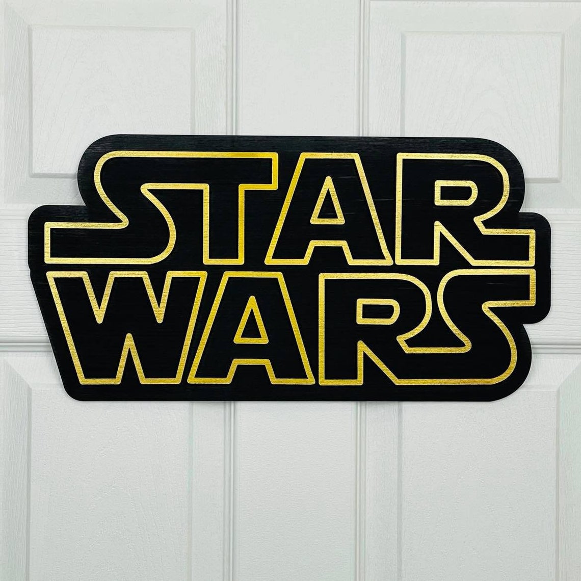 Star Wars Sign Decoration Jedi Theme Room Star Wars Party | Etsy