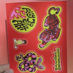 Abby Jo Elle - Hoja de pegatinas