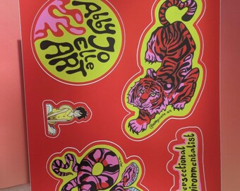 Abby Jo Elle - Sticker Bogen