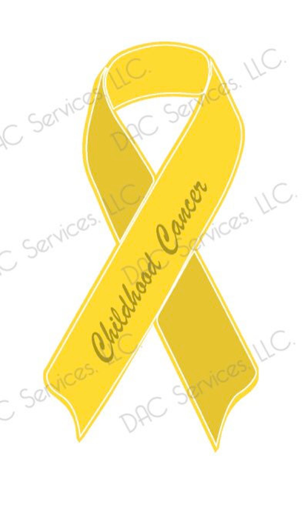 Childhood Cancer Ribbon - Etsy