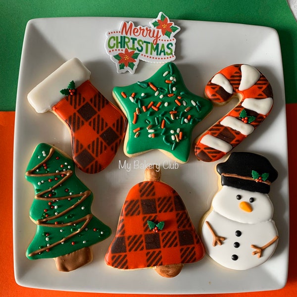 Christmas Cookies / Christmas Favors / Christmas Sugar Cookies / Christmas Gifts / Christmas gifts