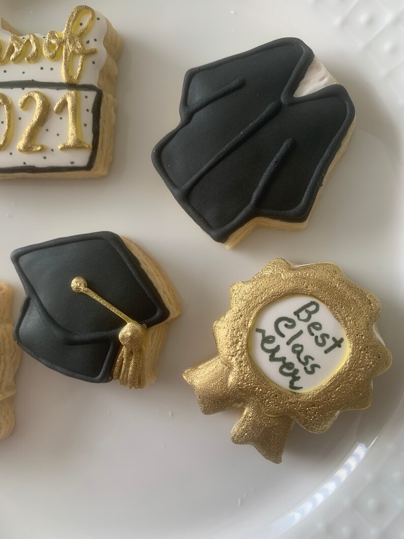 Mini Graduation Cookies Mini Graduation Cookies - Etsy