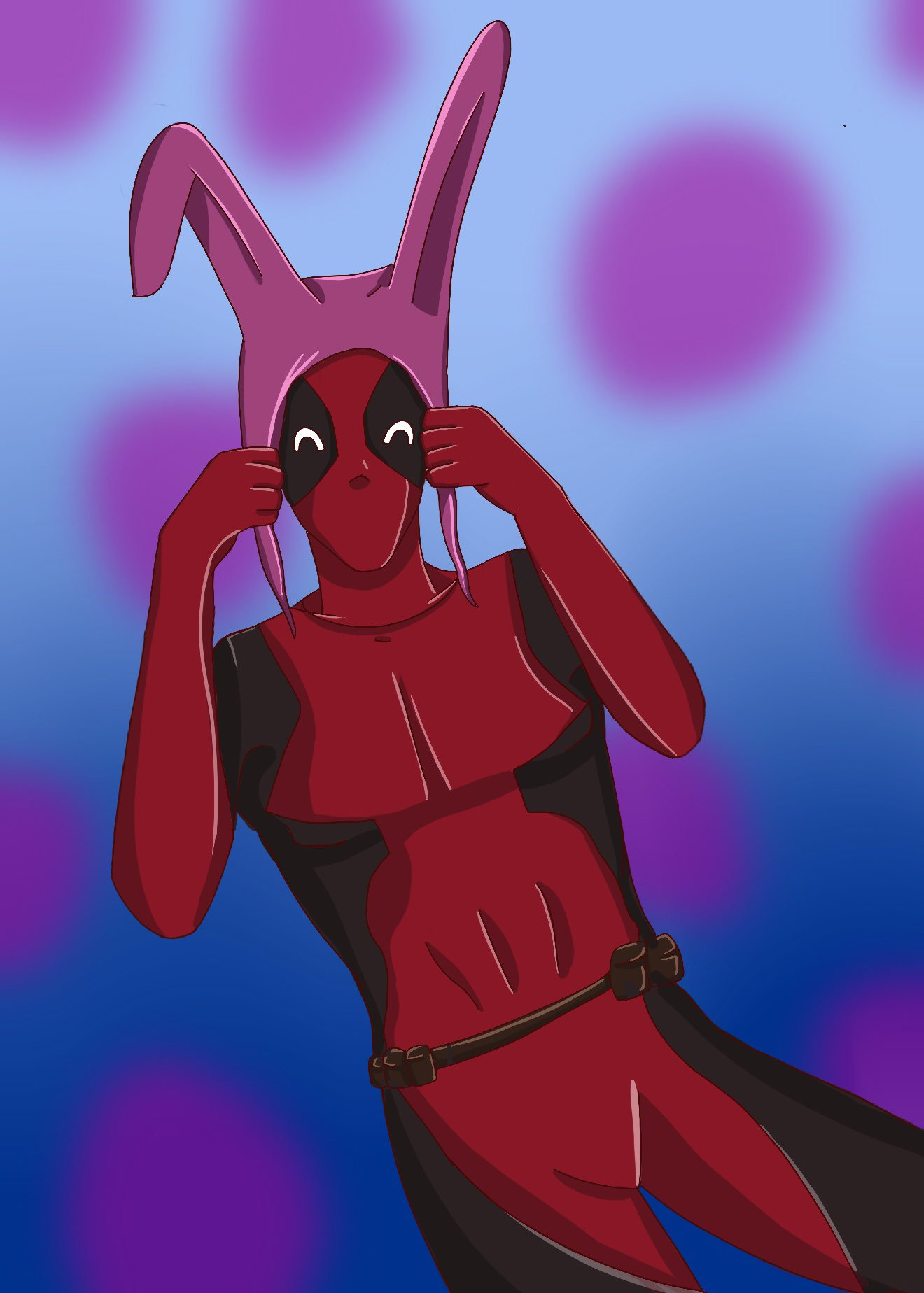 Deadpool slippers bunny best sale