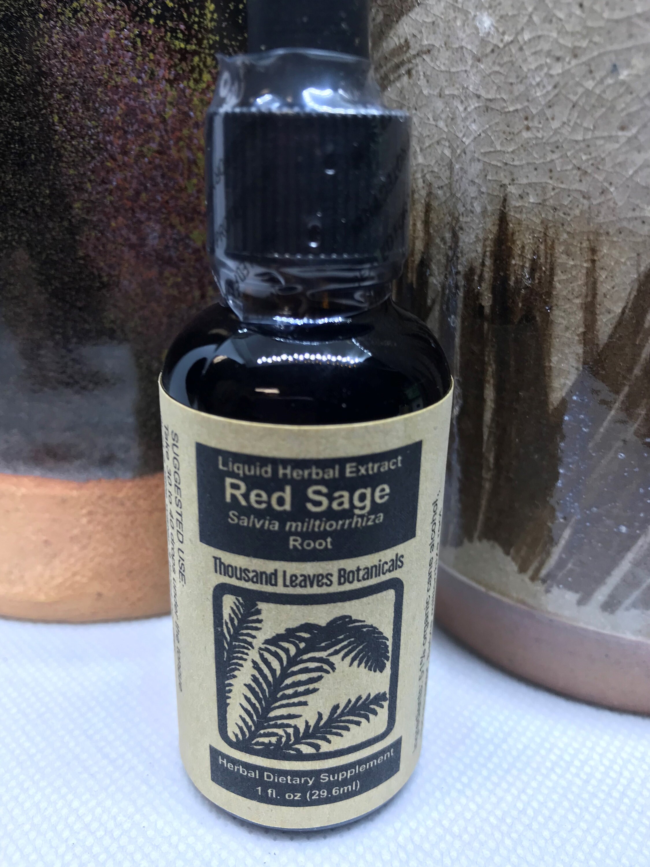 Red Sage Root Tincture 1 Oz. Etsy