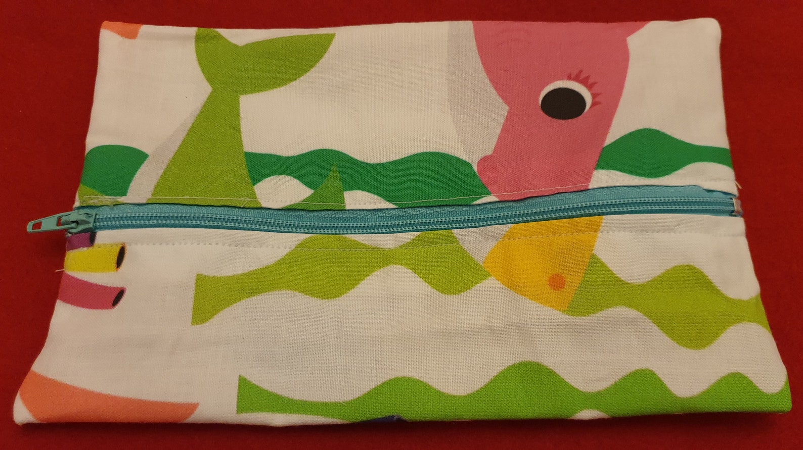 Baby Shark 100% cotton make up bag very soft wash bag | Etsy