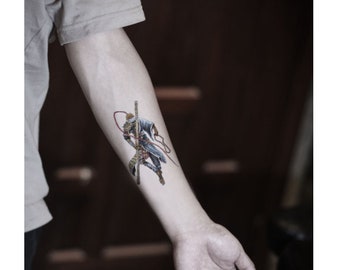 Monkey King Tattoo Etsy Monkey King Tattoo Etsy