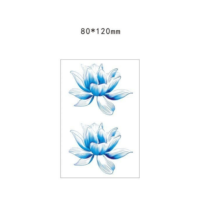 Lotus Wrist Tattoo Etsy