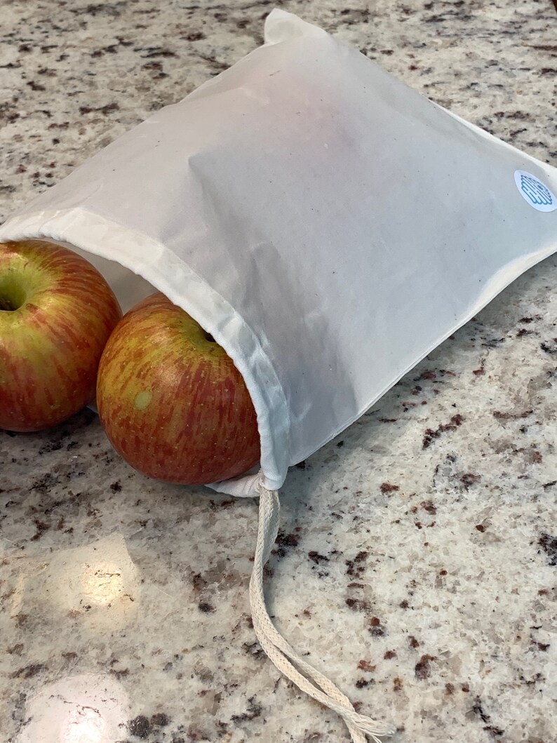 Reusable Beeswax Produce Bag-Plastic Free-Zero Waste-Set of Three