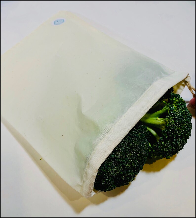 Reusable Beeswax Produce Bag-Plastic Free-Zero Waste-Set of Three