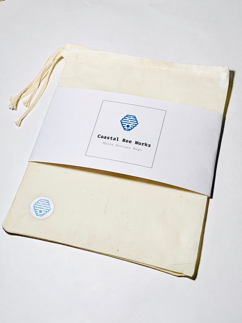 Reusable Beeswax Produce Bag-Plastic Free-Zero Waste-Set of Three