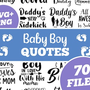 70 New Baby Boy Quotes and Sayings image 1