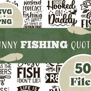 50 divertidos diseños de citas de pesca