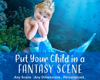 Personalized Fantasy Scene of Your Child