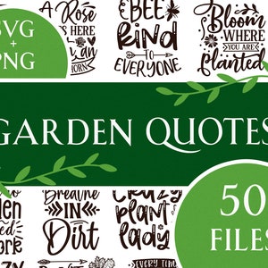 50 Garden Quote Files