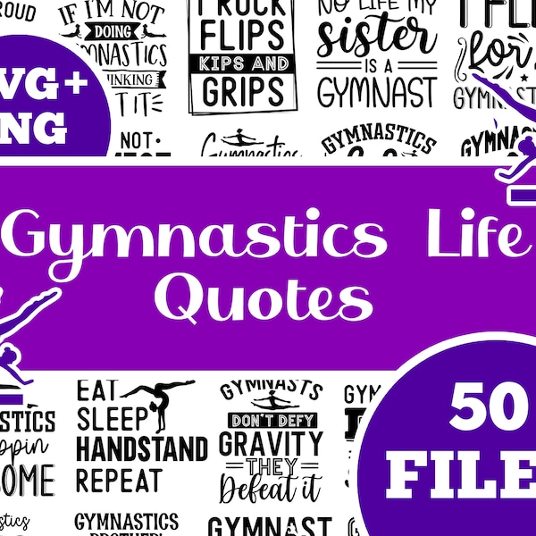 50 Gymnastics Life Quote Files