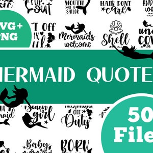 50 Mermaid Zitat Dateien
