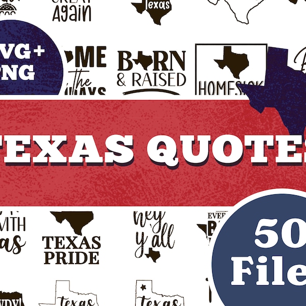 50 citations et fichiers de dictons du Texas