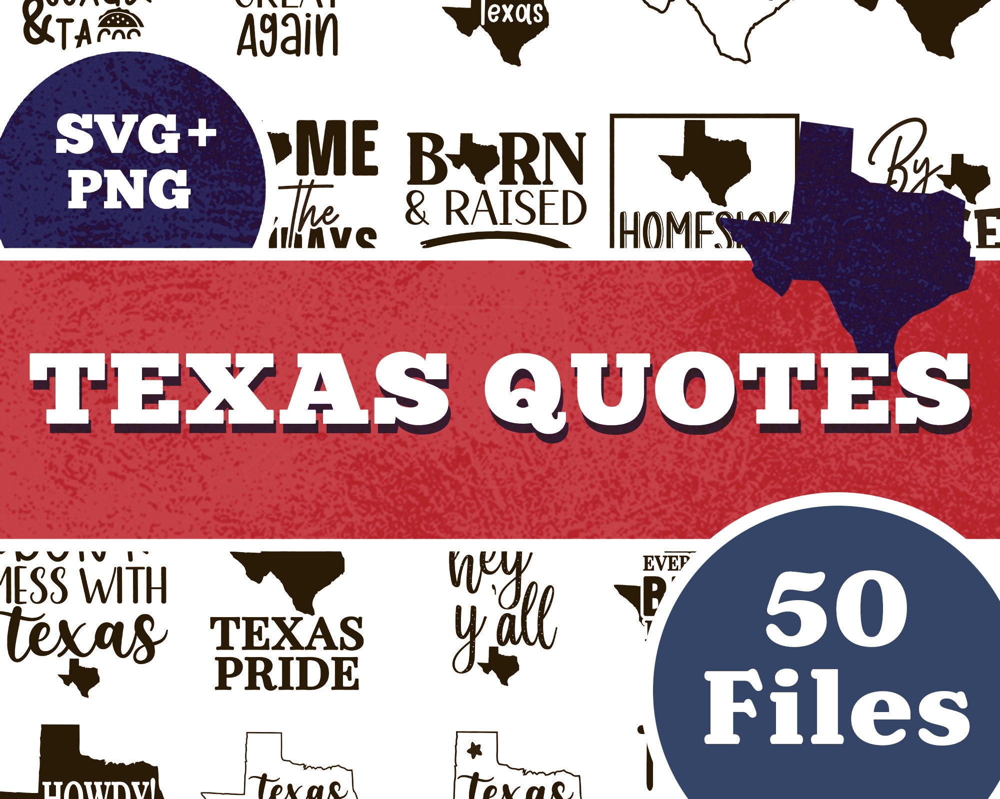 50 Texas Quotes and Saying Files Etsy