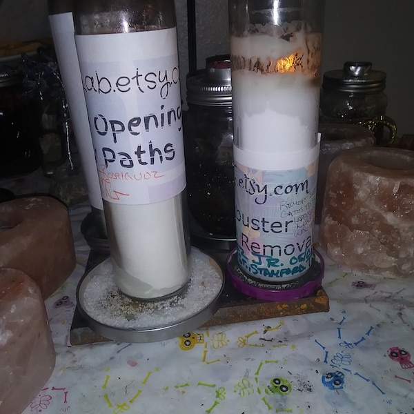 7 Day custom Candle Alter service setting of lights