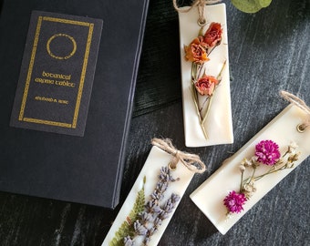 Premium Gift Boxed Soy Wax Botanical Aroma Tablet - Scented Sachet - Dried Flower - Wardrobe Freshener - Air Freshener