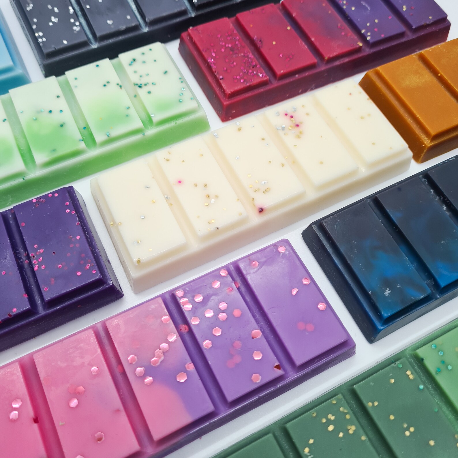 Wax Melt Snap Bars 50g Wax Cube Bar Strong Wax Melts Etsy
