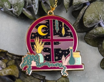 Witch's Window Necklace
