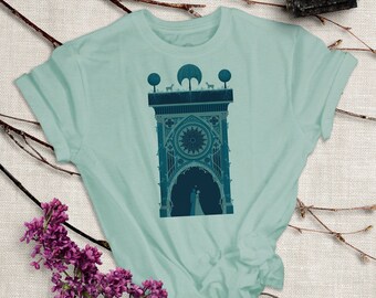 Union of Hades and Persephone Blue Unisex T-Shirt