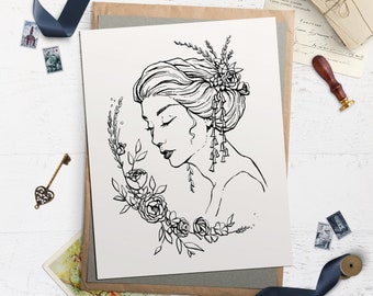 Persephone Wall Art Print