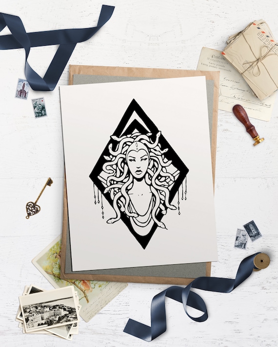 Medusa Art Print