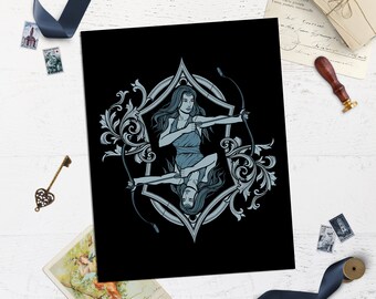 Artemis Symmetrical Wall Art Print