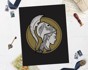 Goddess Athena Wall Art Print