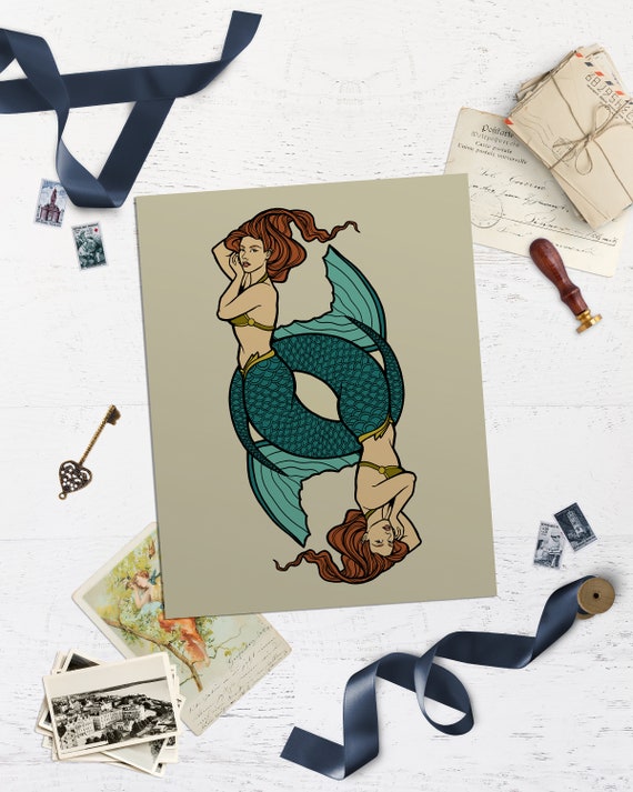 The Little Mermaid Wall Art Print