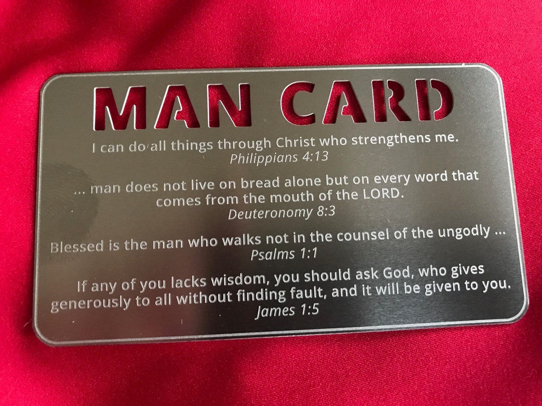 Men card discount