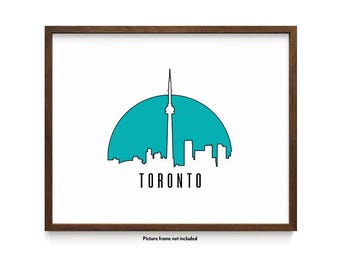 Simplified Toronto Skyline