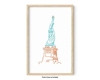 New York City's Statue of Liberty • Monument Series
