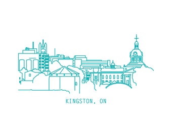 Kingston Skyline (Digital for commercial usage)