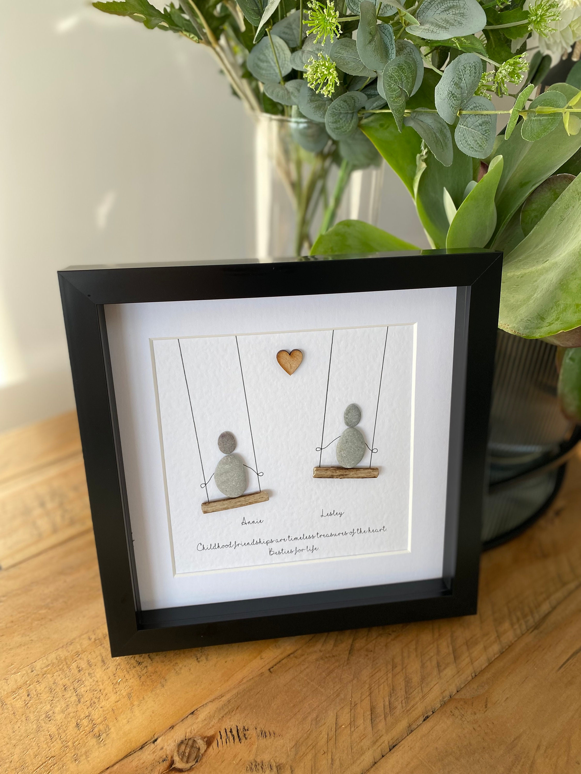 Personalised Christmas Gift Sisters Mother Daughter Pebble - Etsy UK