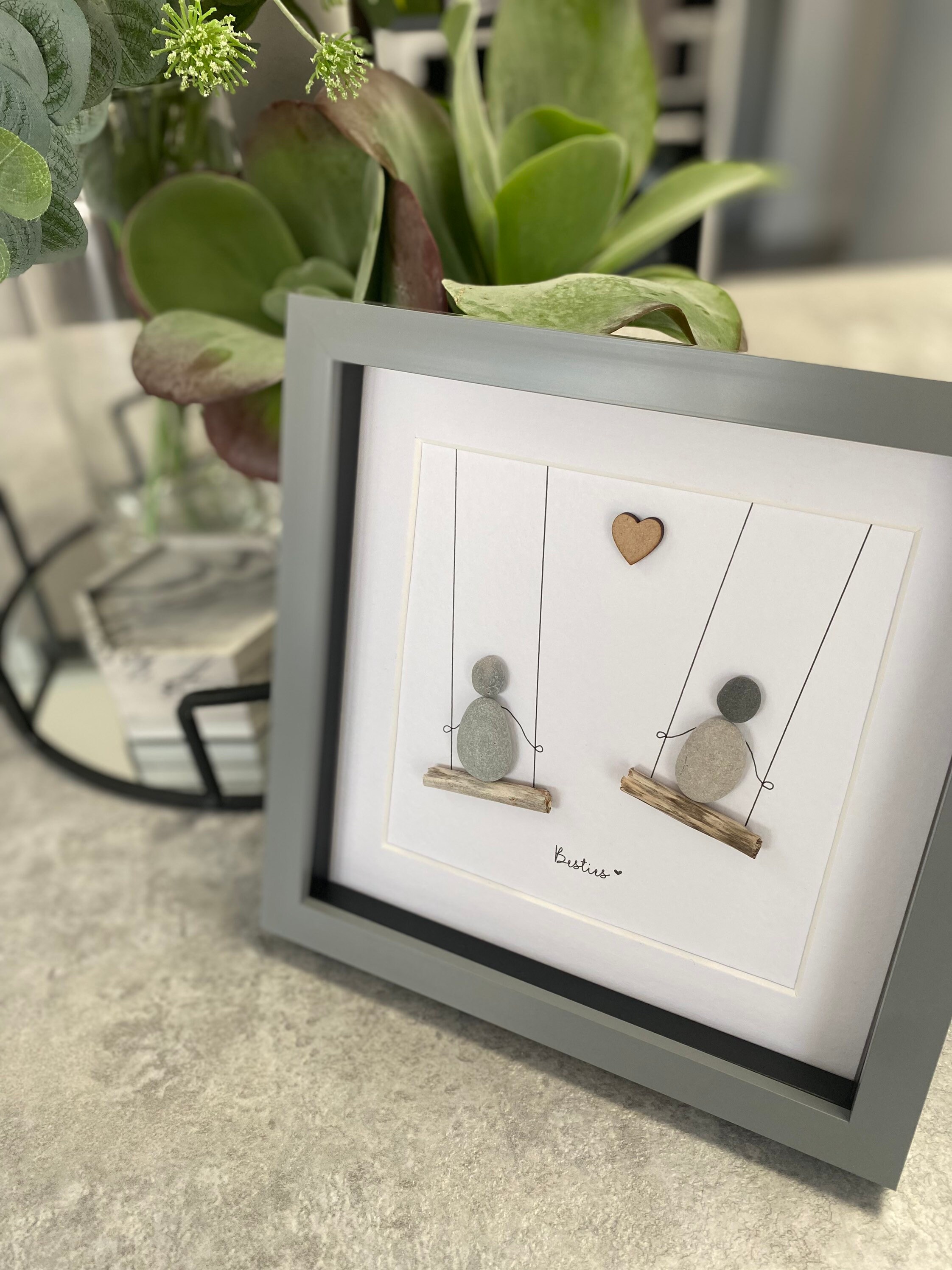 Personalised Christmas Gift Sisters Mother Daughter Pebble - Etsy UK