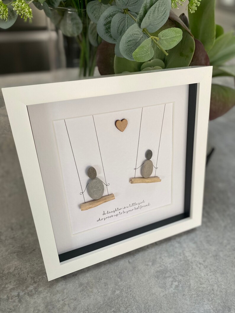 Personalised Christmas Gift Sisters Mother Daughter Pebble - Etsy UK