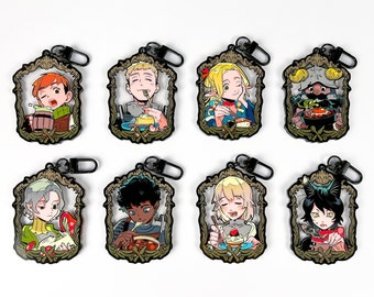 delicious in dungeon portrait keychain