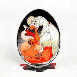 falin egg acrylic standee