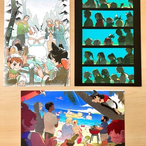 dungeon meshi mini prints