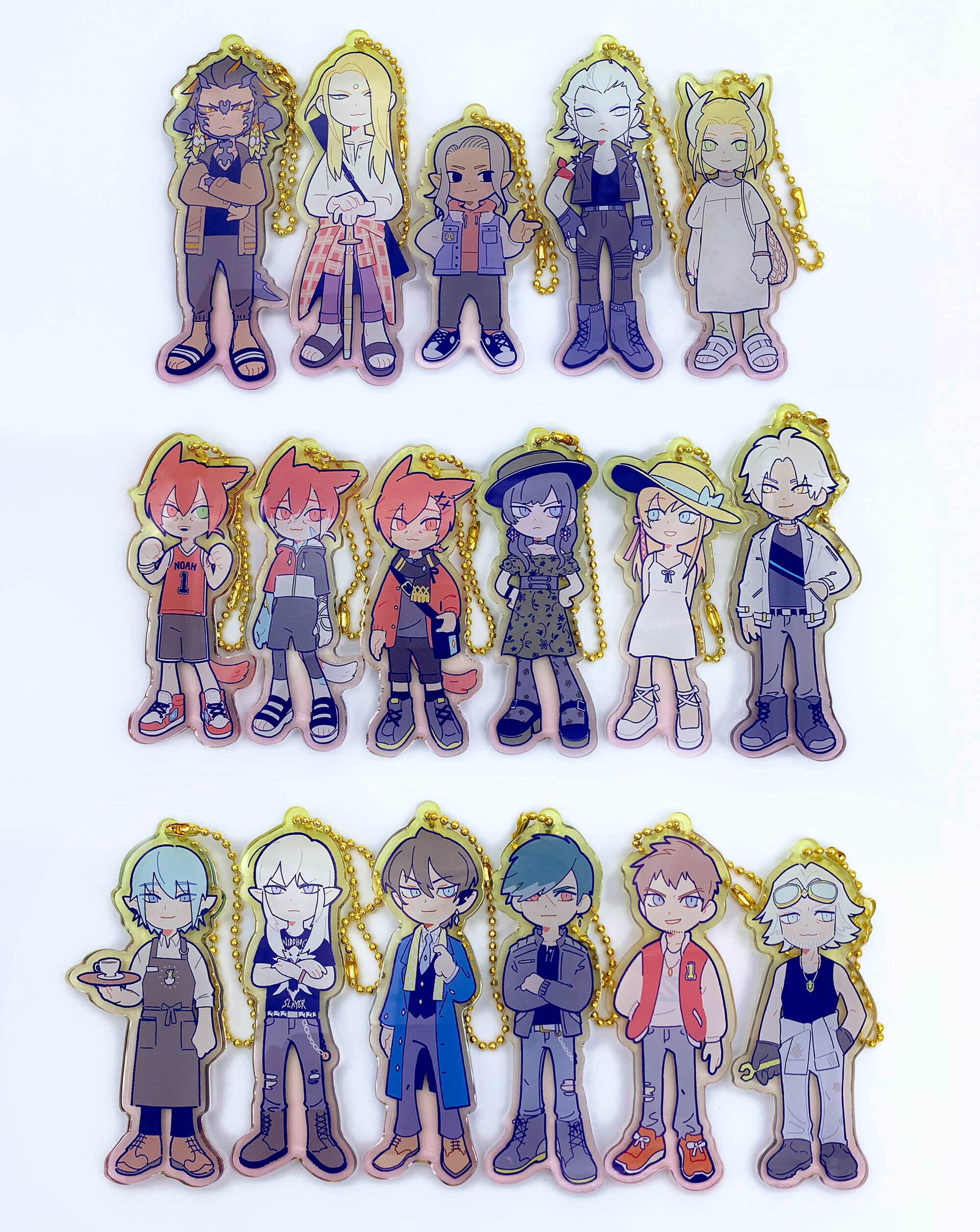 Casual Ffxiv Charms Etsy