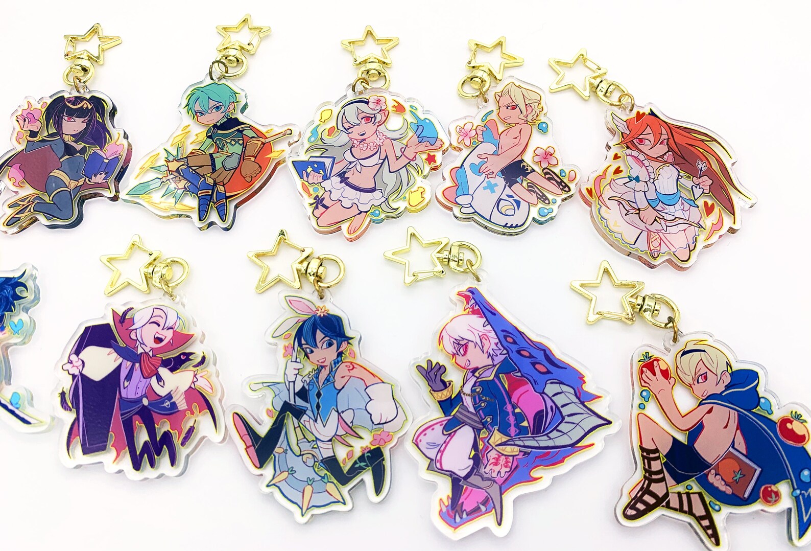 Fire Emblem Heroes Keychains Etsy