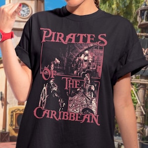 Pirates Vintage Style Graphic T-Shirt
